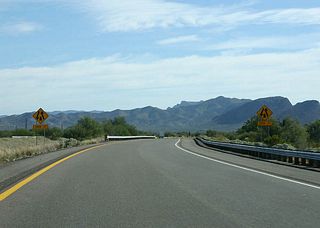 Just east of SR 79, US 60 reverts to a two 
                              lane, undivided highway, and will stay that way 
                              until reaching Superior. This section of road is 
                              being reconstructed.