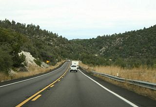 At the top of the canyon, the scenery changes dramatically.