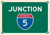 Switch over to Interstate 5, which replaced U.S. 99 north of Red Bluff