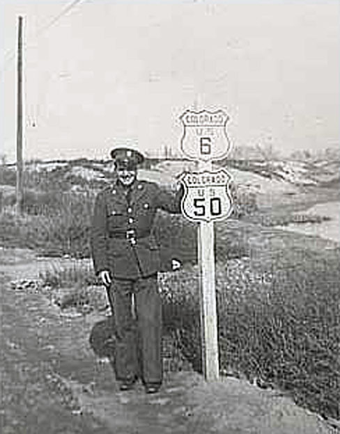 Colorado - U.S. Highway 50 and U.S. Highway 6 sign.