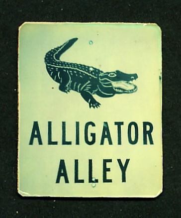Florida Alligator Alley sign.