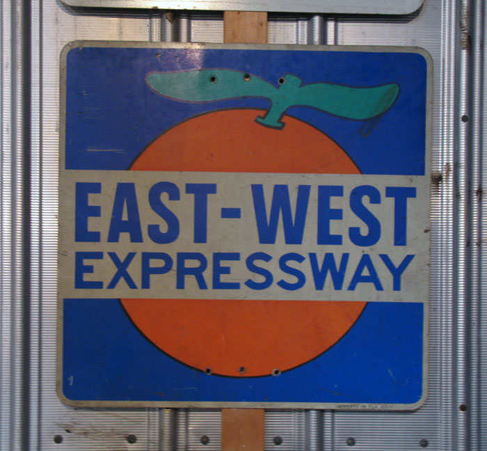 Florida East-West Expressway sign.