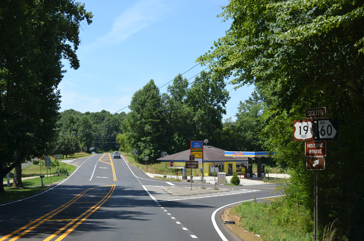 Georgia - U.S. Highway 19 and State Highway 60 sign.