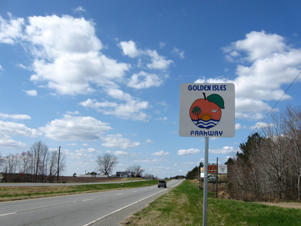 Georgia  341 sign.