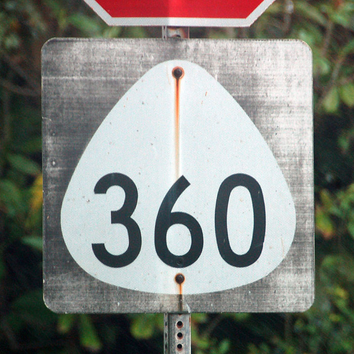 Hawaii State Highway 360 sign.