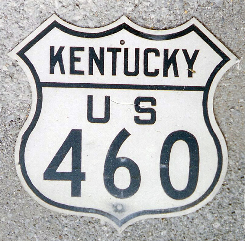 Kentucky U.S. Highway 460 sign.