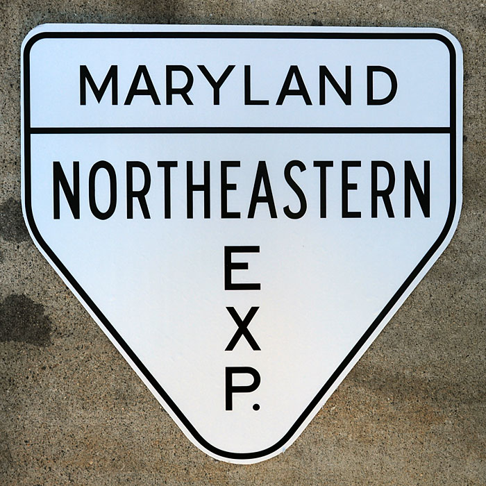 Maryland Northeastern Expressway sign.