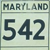 State Highway 542 thumbnail MD19615421
