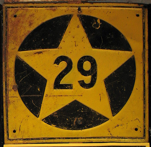 Minnesota State Highway 29 sign.