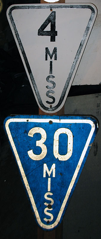 Mississippi - State Highway 30 and State Highway 4 sign.