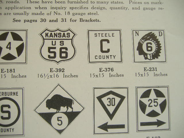 North Dakota State Highway 6 sign.