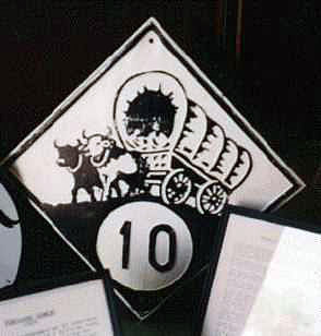 Nebraska State Highway 10 sign.