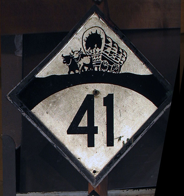 Nebraska State Highway 41 sign.