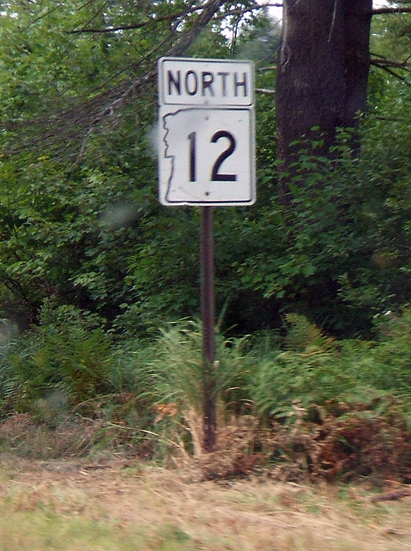 New Hampshire State Highway 12 sign.