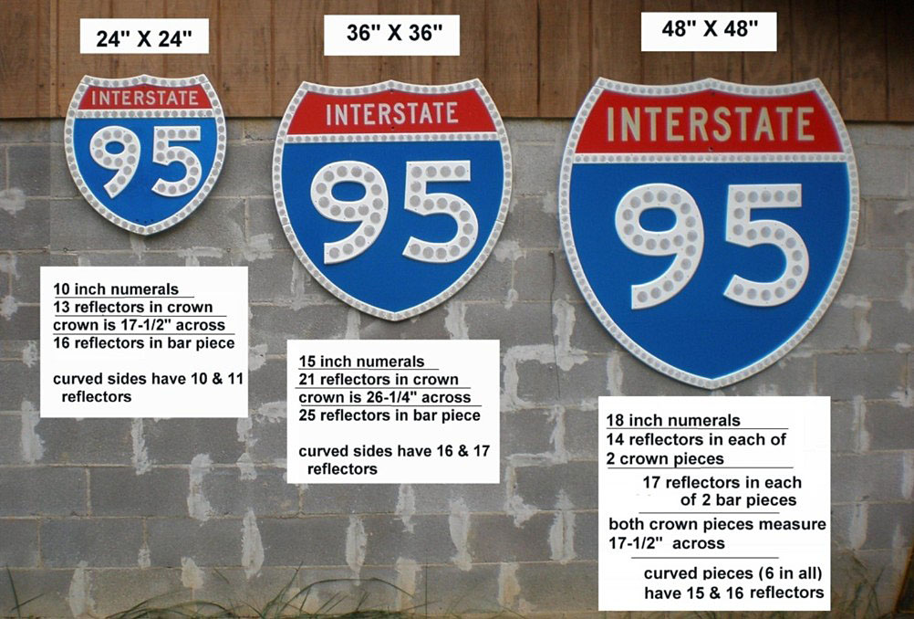 New York - Interstate 95 and Interstate 295 sign.
