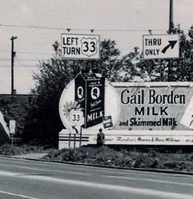 Ohio U.S. Highway 33 sign.
