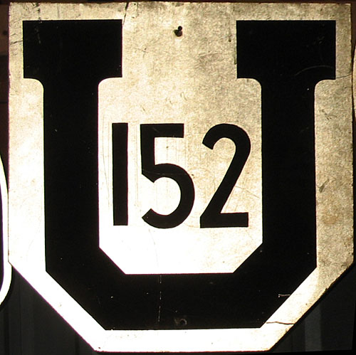 Utah State Highway 152 sign.
