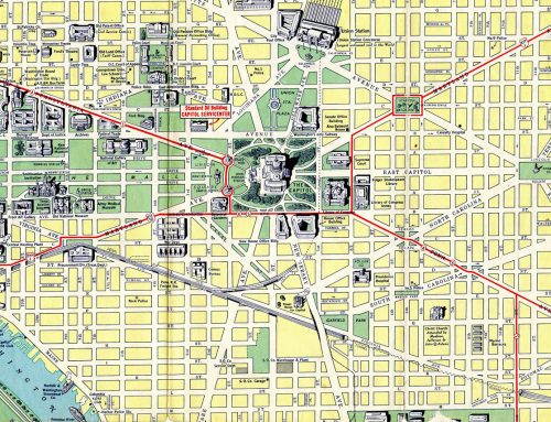 Washington, D.C. 1942 Map